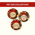 Personalized Pet Ear Hand-Embroidered Ornament