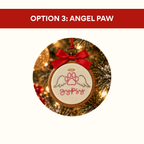 Personalized Rainbow Bridge Hand-Embroidered Ornament